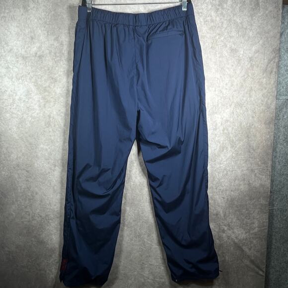 Vintage Polo Ralph Lauren Windbreaker Pants Mens 2XL Blue Mesh Lined Ankle Zip - Picture 6 of 11